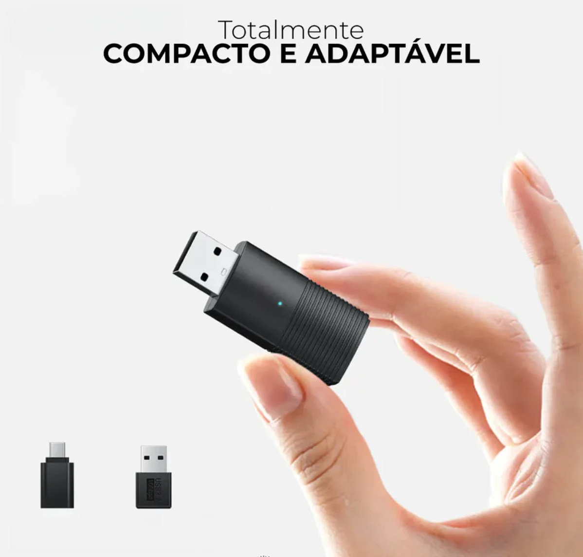 Adaptador Sem Fio Carplay/Android Auto para Multimídia - DriveTurbo Tech™