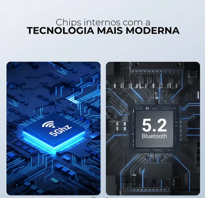 Adaptador Sem Fio Carplay/Android Auto para Multimídia - DriveTurbo Tech™