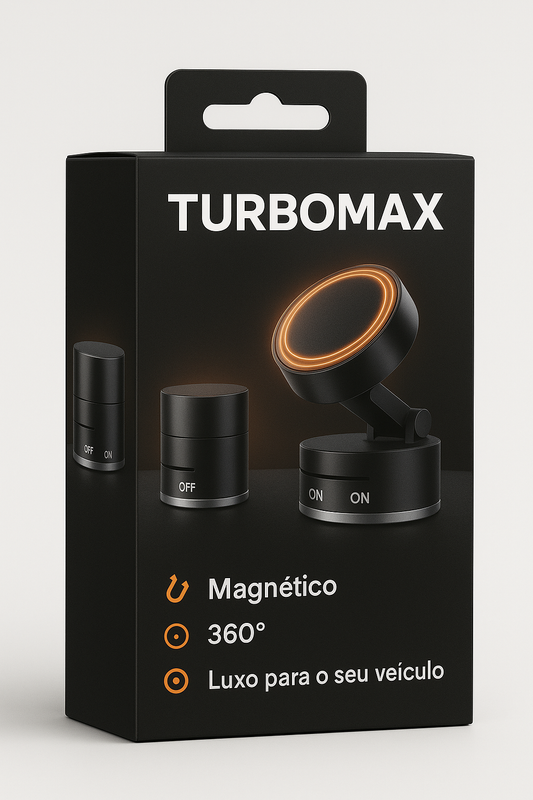 Suporte Magnético de celular universal TurboMAX™ | Promoção limitada até hoje 23:59